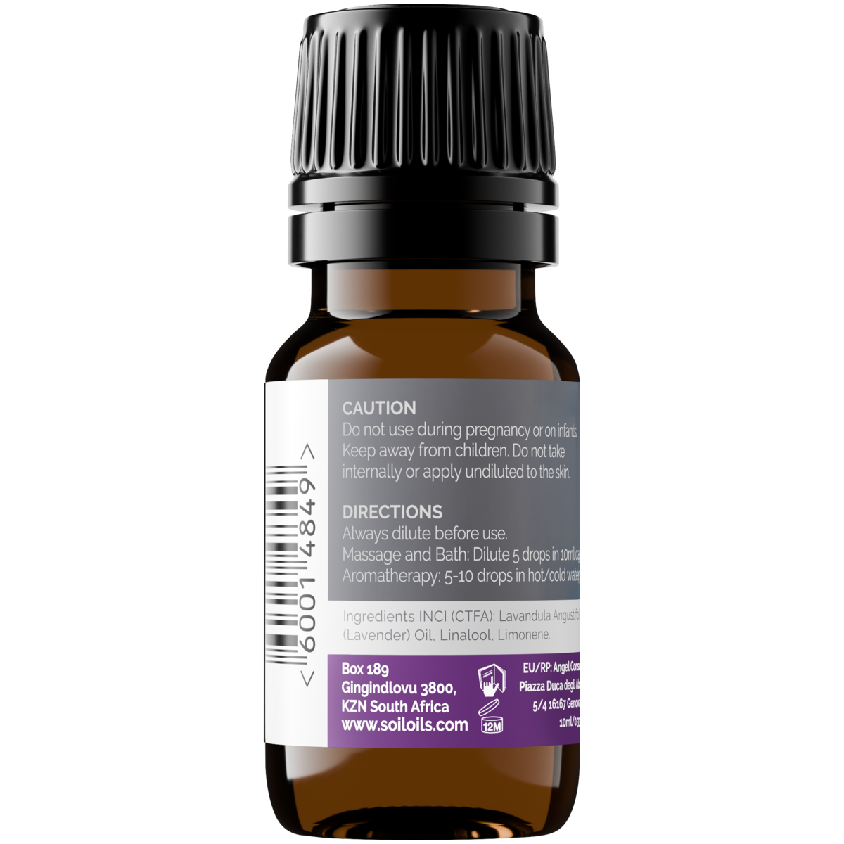 Organic Lavender Essential Oil (Lavandula Angustifolia) 10ml